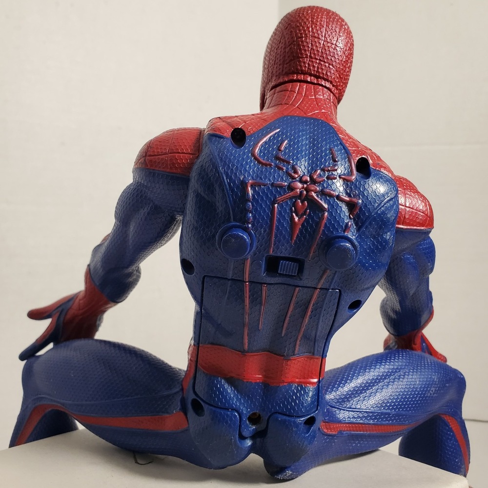 Marvel The Amazing Spider-Man Action Figure 12" Pull String Web Toy - Picture 9 of 16
